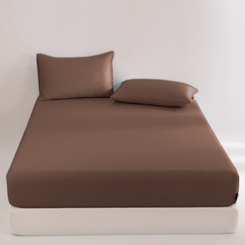 Fitted Bed Sheets Deep Pocket - Lençol Ajustável 100% Eucalipto Lyocell Sedoso