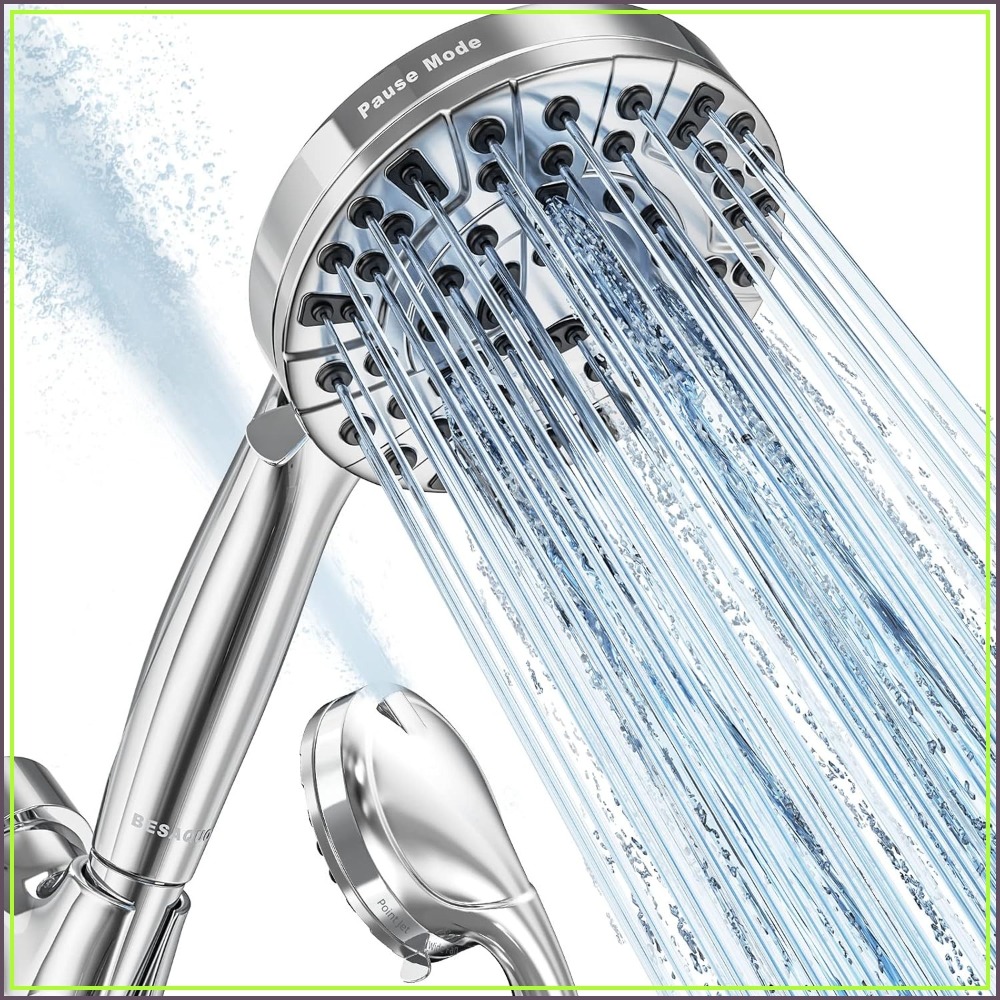 High Pressure Shower Head Handheld - Chuveiro de Alta Pressão com 10