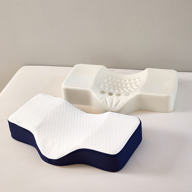 Memory Foam Orthopedic Pillow Neck Pain - Almofada Ortopédica Côncava para Massagem Cervical,