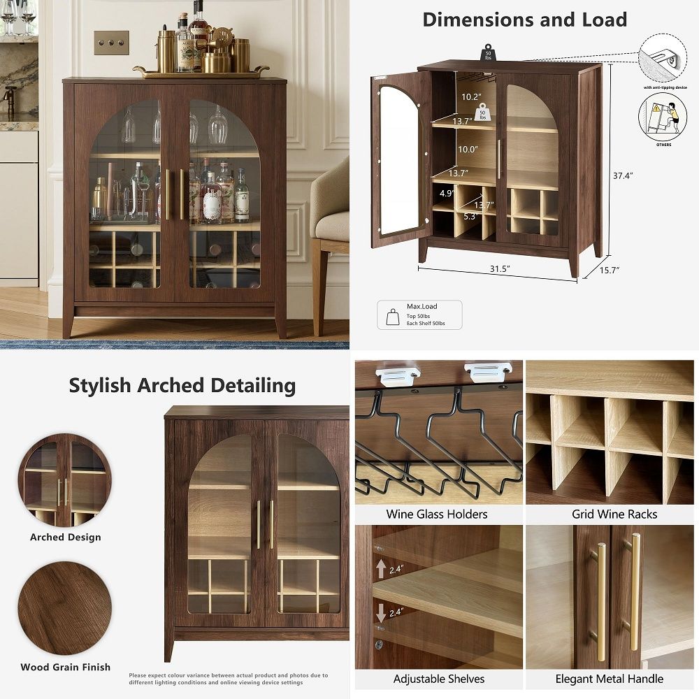 Storage & Organization - Armário de Armazenamento Alto com Portas