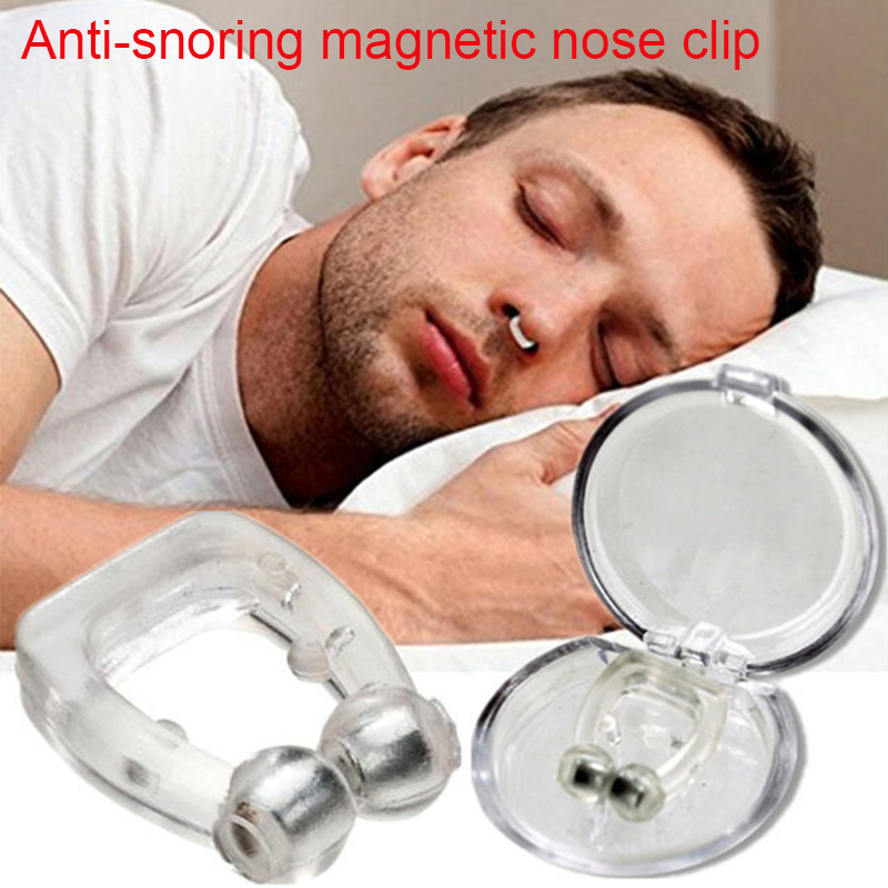 Anti Snore Contour Pillow - 1/2/4PCS Clipe Nasal Magnético de Silicone