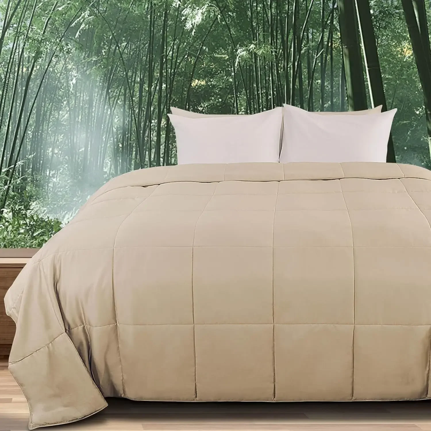 Cooling Blanket Hot Sleepers - Edredom de viscose de bambu tamanho