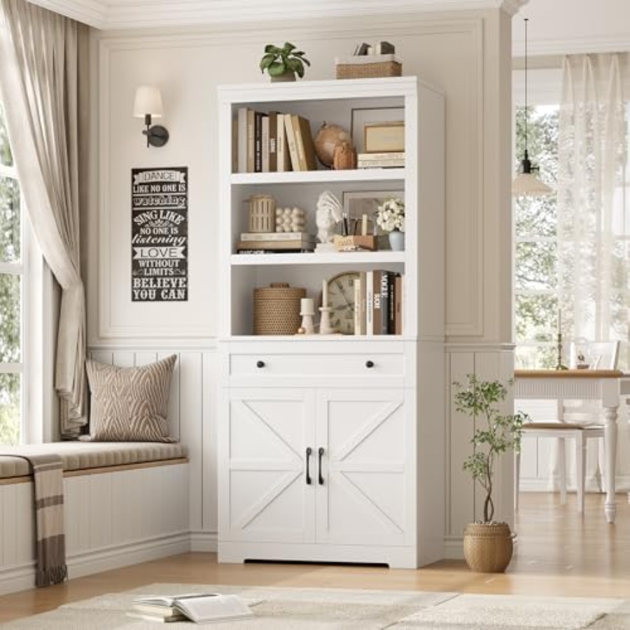 Storage & Organization - Estante 72H com Armazenamento para Sala