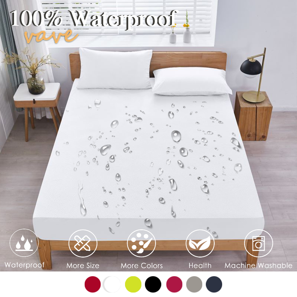 Waterproof Mattress Protector Breathable - Impermeável cabido folha de cama com