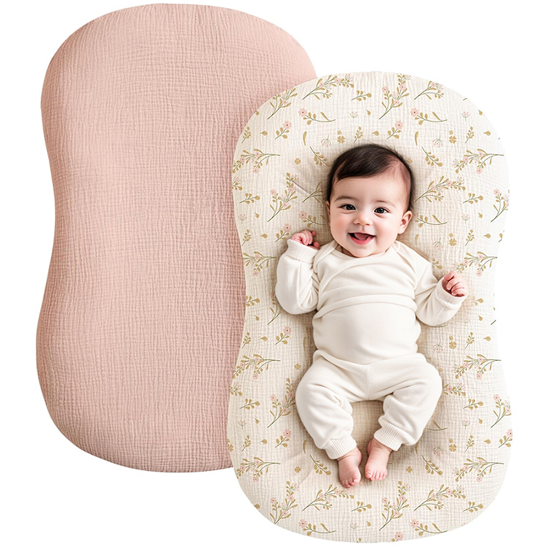 Muslin Cotton Bedspread - 2 pçs capa de espreguiçadeira do