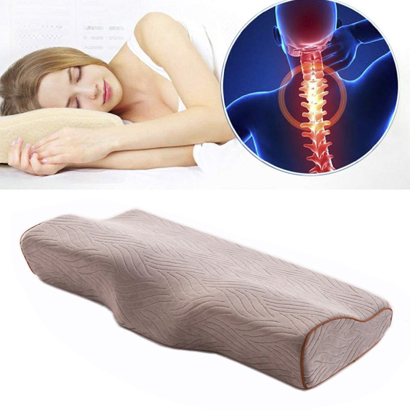 Memory Foam Orthopedic Pillow Neck Pain - Travesseiro ortopédico de 50x30cm, massagem, dor