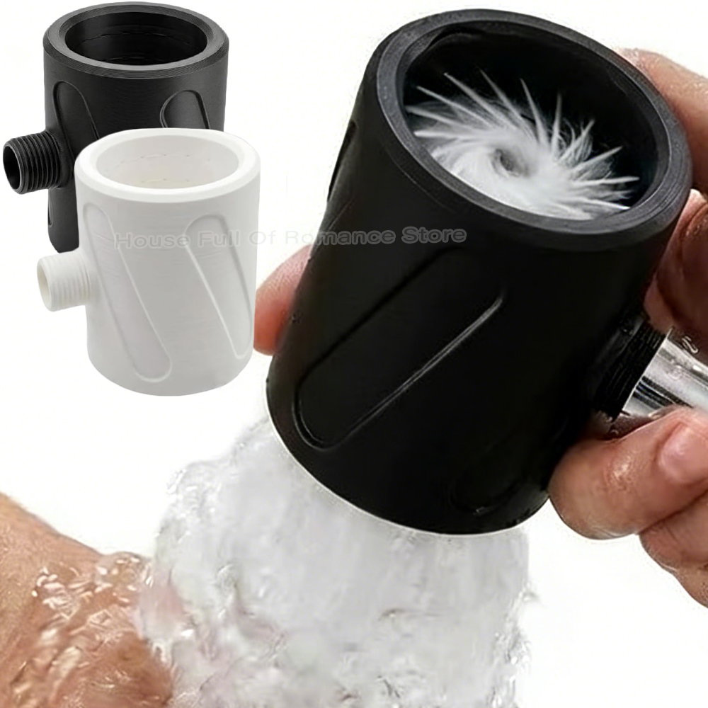 High Pressure Shower Head Handheld - Ducha Circular com Design Inovador, Nova