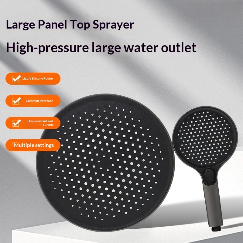 High Pressure Shower Head Handheld - Conjunto de Chuveiro Portátil de Alta