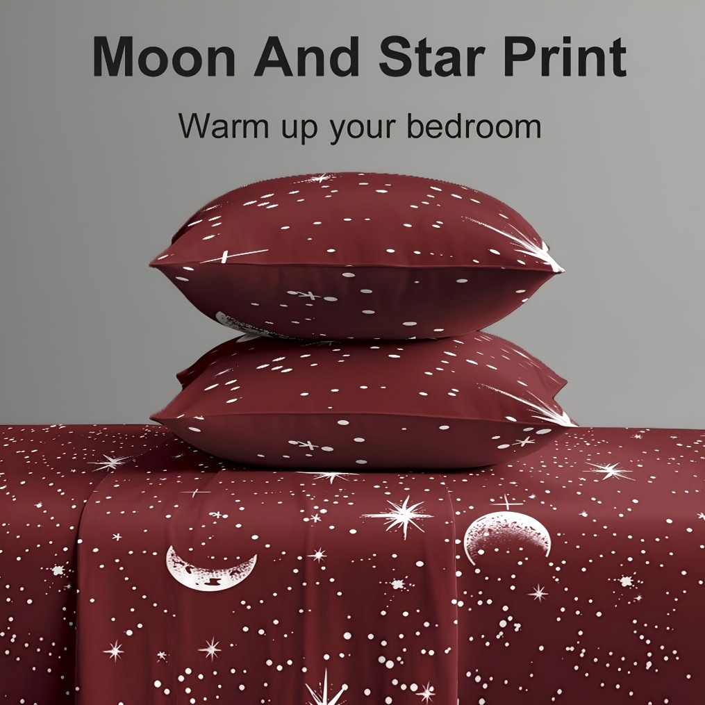 Fitted Bed Sheets Deep Pocket - Conjunto de lençóis de microfibra com