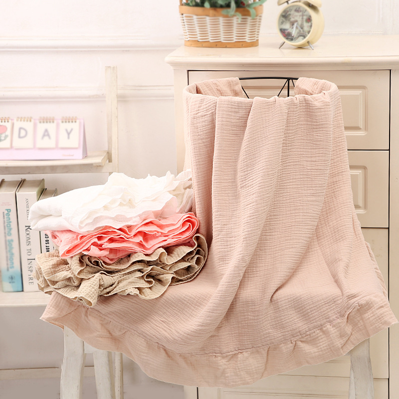 Muslin Cotton Bedspread - Cobertor de Musselina 100% Algodão com