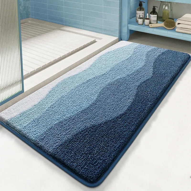 Quick Dry Diatomite Bath Mat - Tapete de banho de luxo europeu,