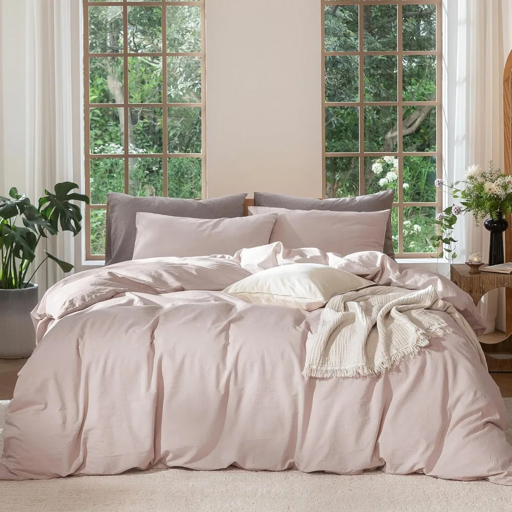 Duvet Cover Sets With Zipper - Conjunto de Capa de Edredom 100%