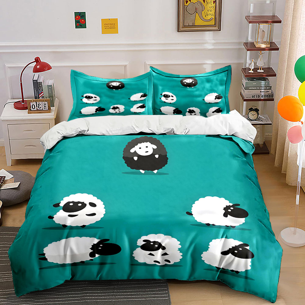 Duvet Cover Sets With Zipper - Conjunto de capa de edredom com