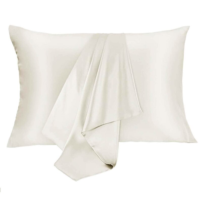 Satin Silk Pillowcase Hair Skin - Pele do cabelo amigável simulação fronhas