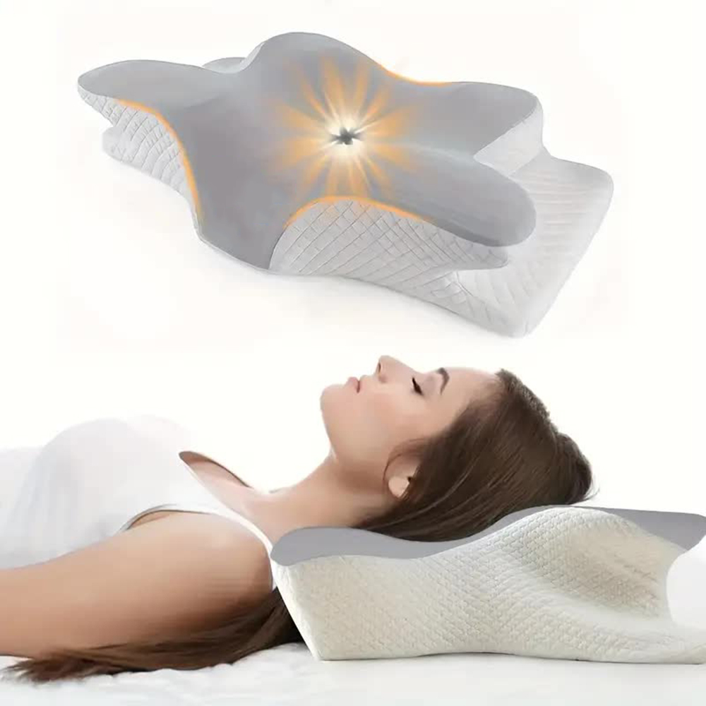 Memory Foam Orthopedic Pillow Neck Pain - Almofadas de espuma de memória em