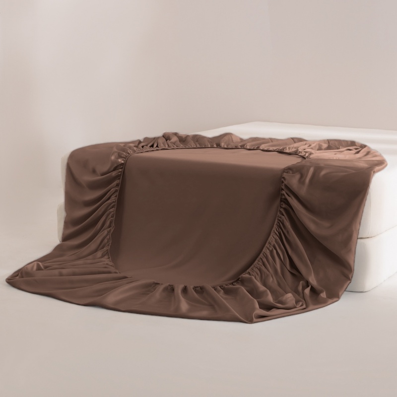 Lençol Ajustável 100% Eucalipt - Fitted Bed Sheets Deep Pocket avaliação e preço