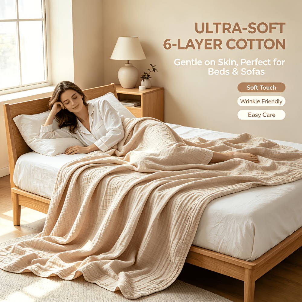 Cobertor de Musselina 100% Alg - Muslin Cotton Bedspread avaliação e preço