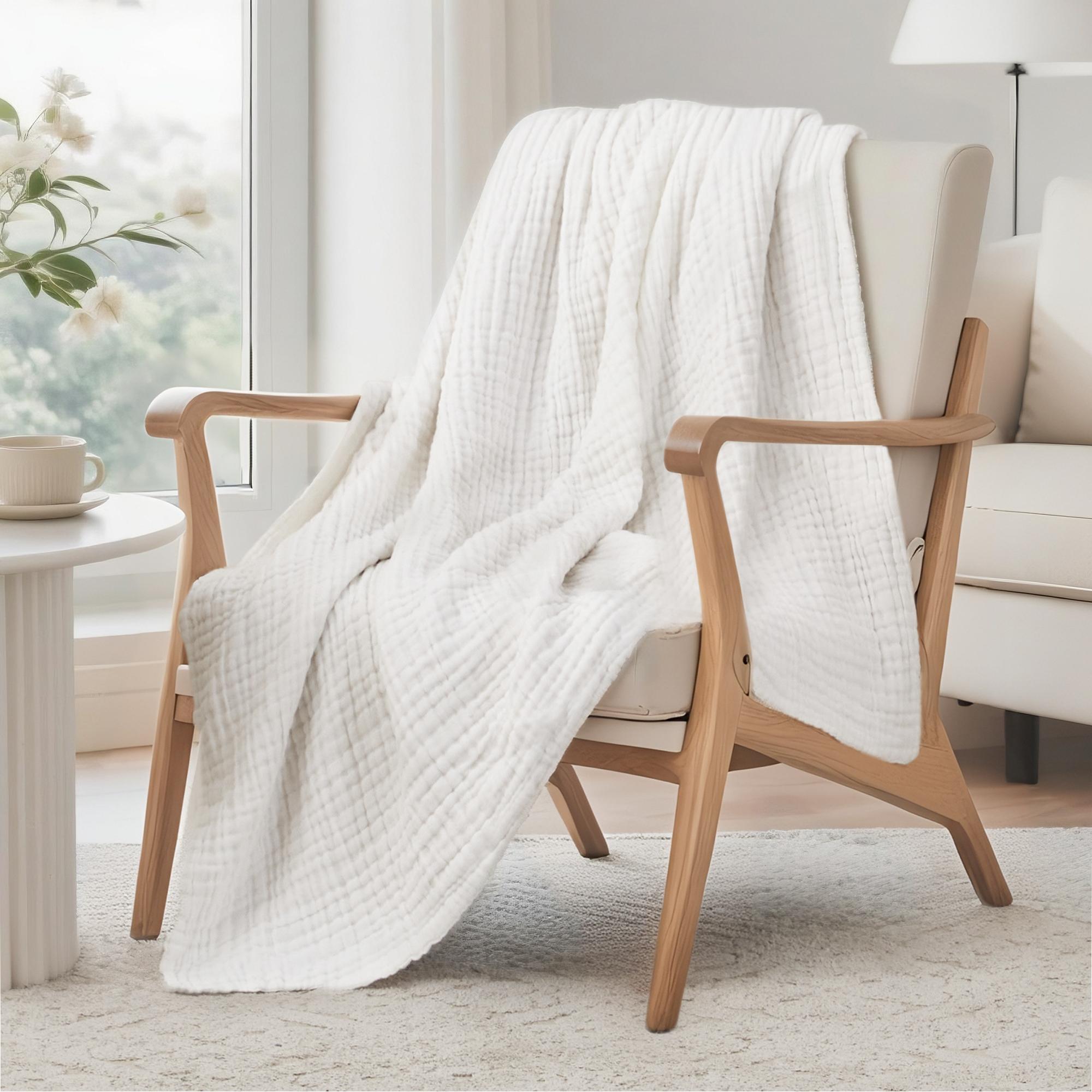 Cobertor de Musselina 100% Alg - Muslin Cotton Bedspread avaliação e preço