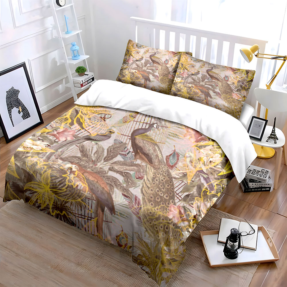 Conjunto de roupa de cama vint - Aesthetic Floral Duvet Cover avaliação e preço
