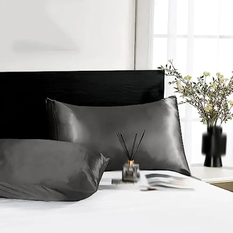 Funda de Almofada de Seda Sati - Satin Silk Pillowcase Hair Skin avaliação e preço