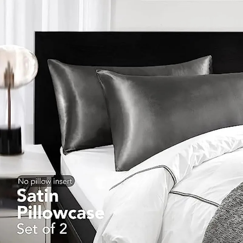Funda de Almofada de Seda Sati - Satin Silk Pillowcase Hair Skin avaliação e preço