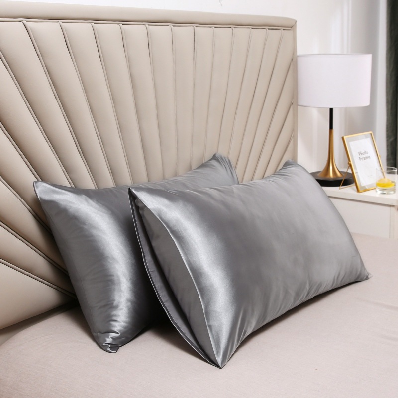 1/2 Peças Fronha de Cetim de S - Satin Silk Pillowcase Hair Skin avaliação e preço