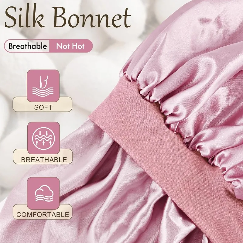 Conjunto de fronha de seda e g - Satin Silk Pillowcase Hair Skin avaliação e preço