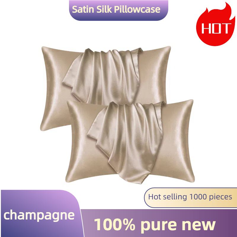 1/2 Peças Fronha de Cetim de S - Satin Silk Pillowcase Hair Skin avaliação e preço