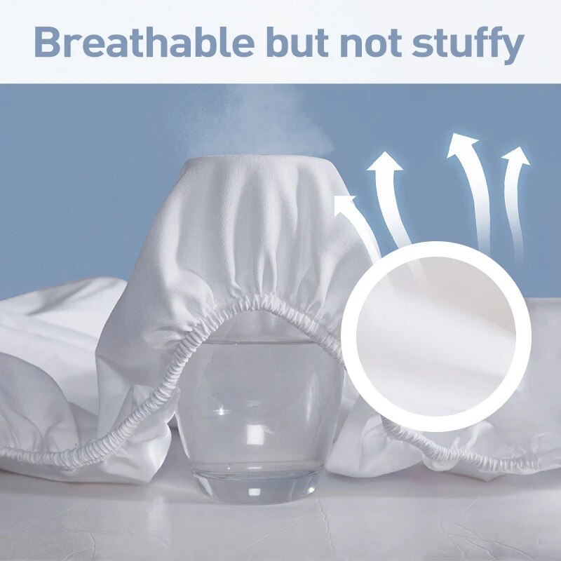 Protetor de colchão impermeáve - Waterproof Mattress Protector Breathable avaliação e preço