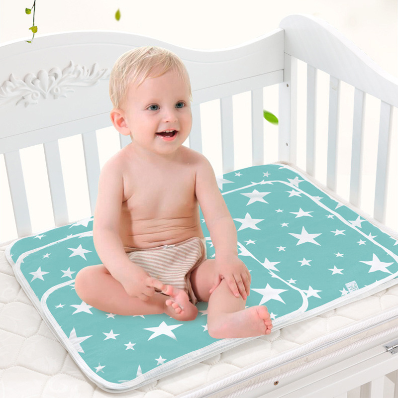 Tapete para troca de fraldas d - Waterproof Mattress Protector Breathable avaliação e preço