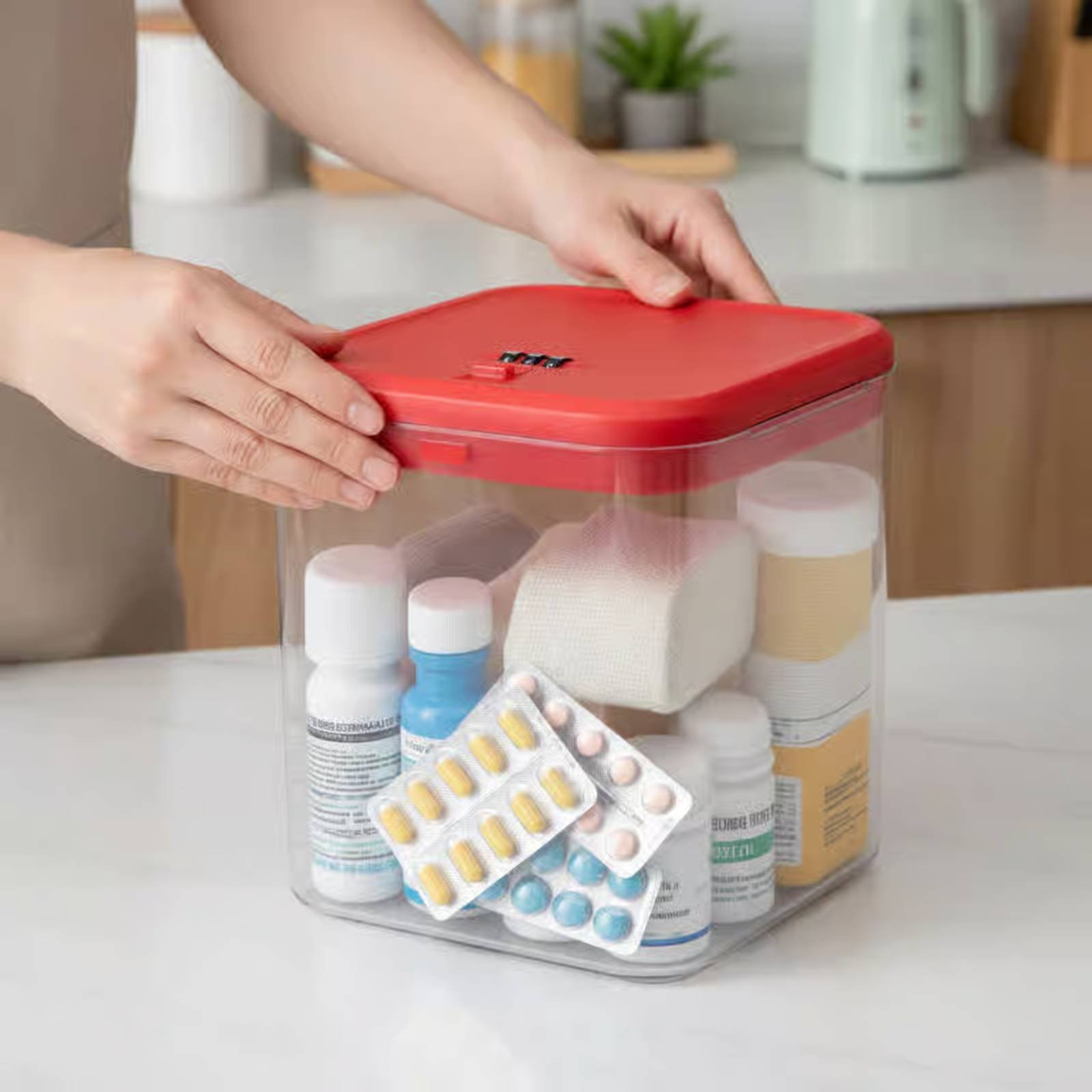 Caixa Transparente com Fechadu - Kitchen avaliação e preço