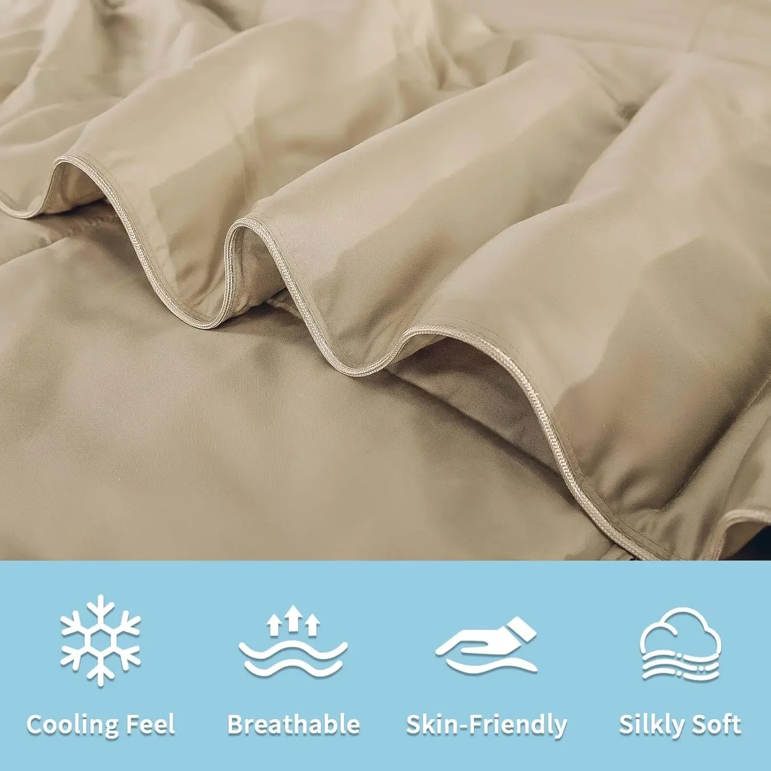 Edredom de viscose de bambu ta - Cooling Blanket Hot Sleepers avaliação e preço