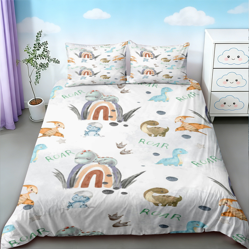 Capa de Edredom Dinossauro Fof - Bedding avaliação e preço