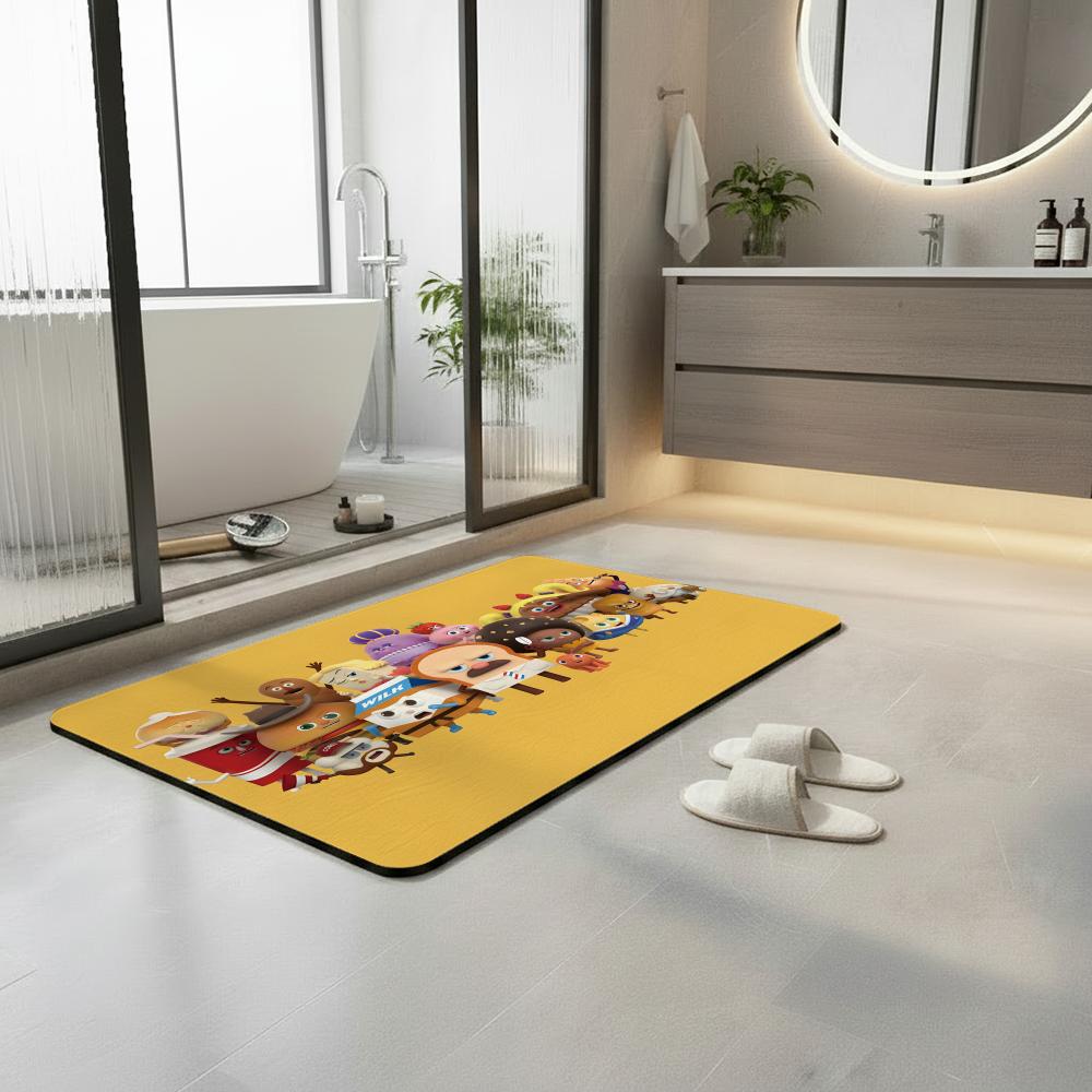 Tapete de Chão de Diatomita co - Quick Dry Diatomite Bath Mat avaliação e preço