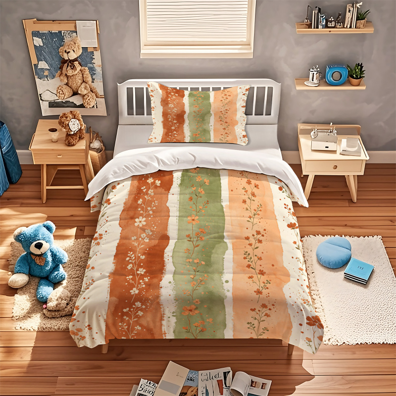Conjunto de Cobre-Leito Sem En - Aesthetic Floral Duvet Cover avaliação e preço