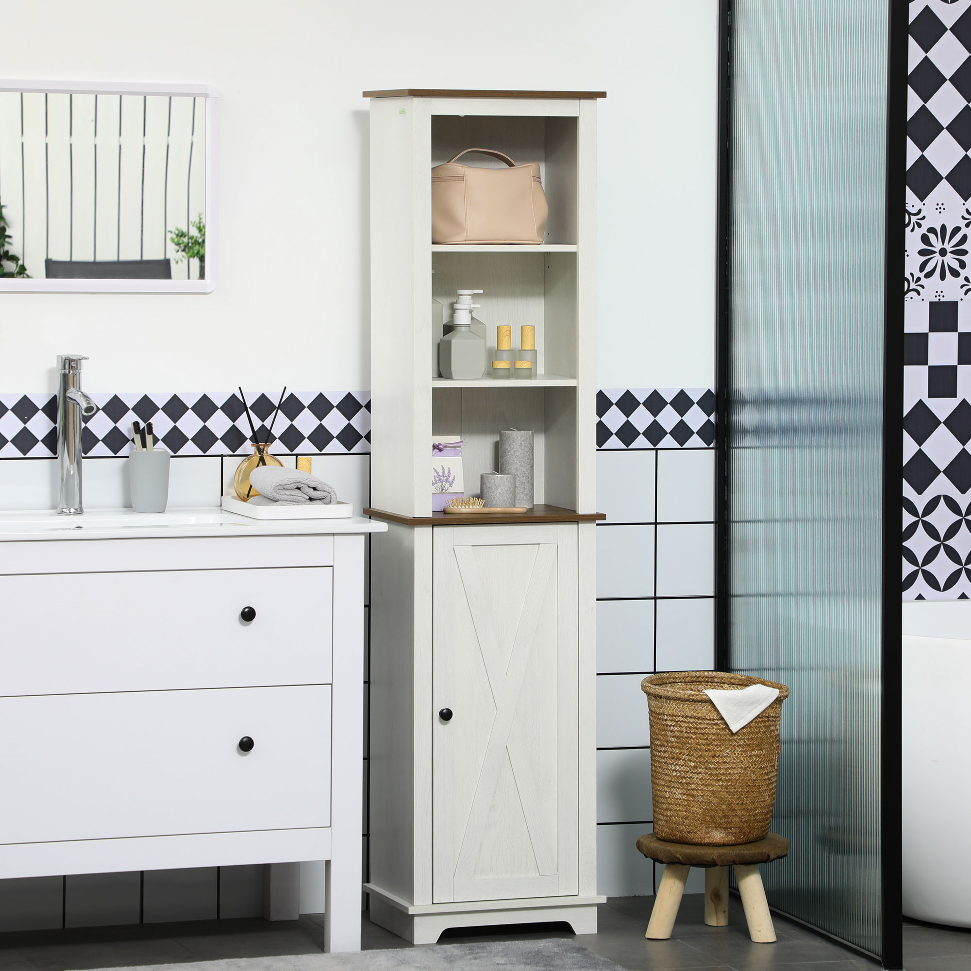 Armário de banheiro estilo far - Storage & Organization avaliação e preço