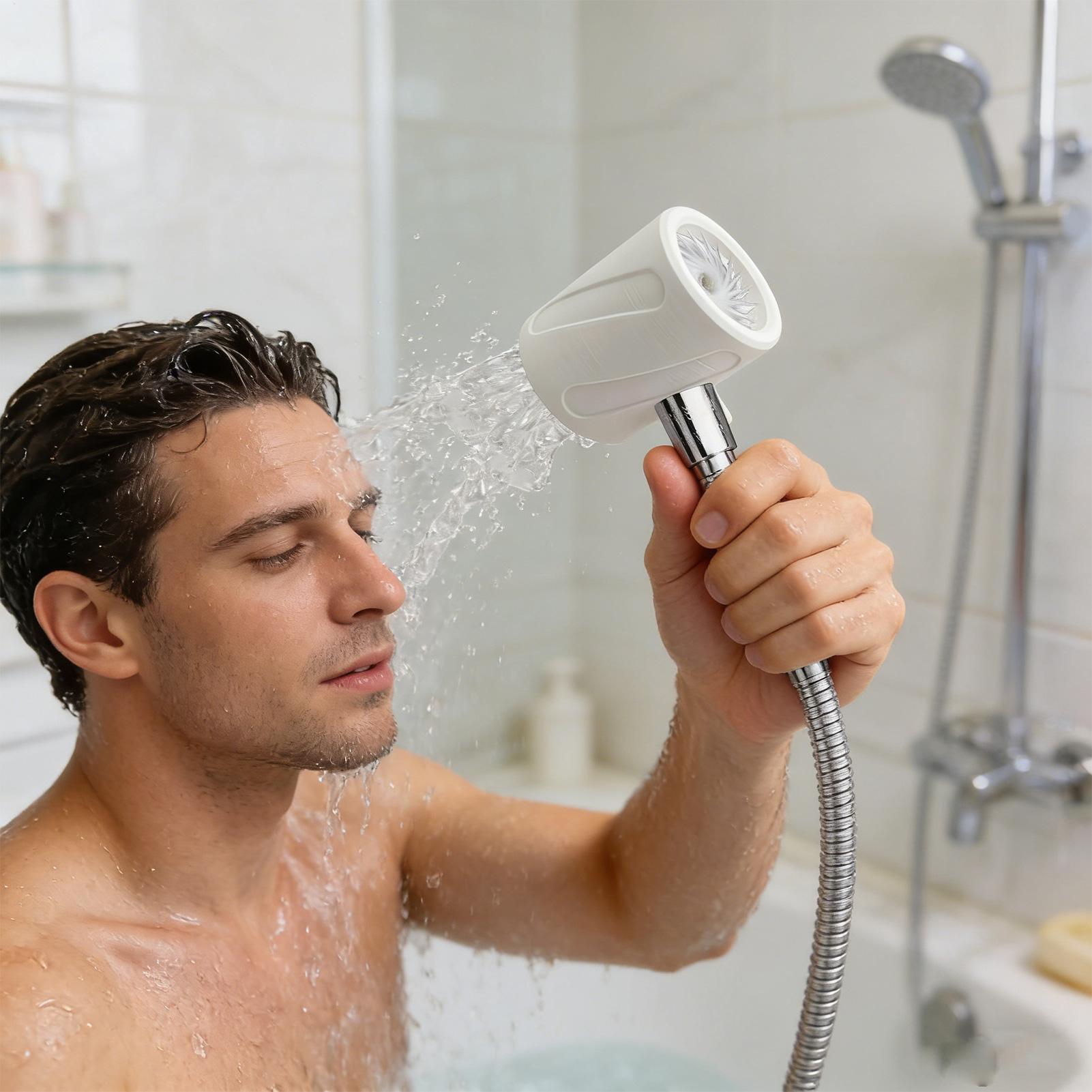 Chuveiro de Mão Masculino de A - High Pressure Shower Head Handheld avaliação e preço