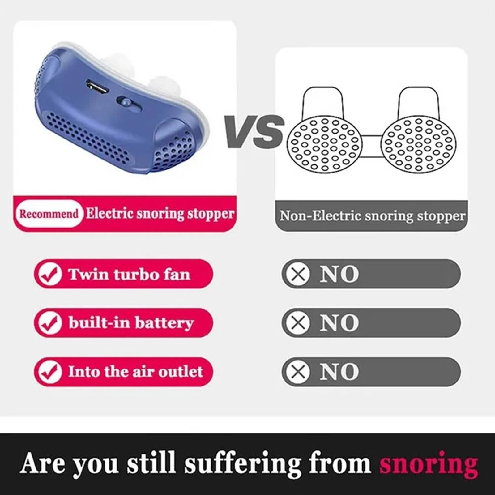 Anti ronco silicone nariz rolh - Anti Snore Contour Pillow avaliação e preço