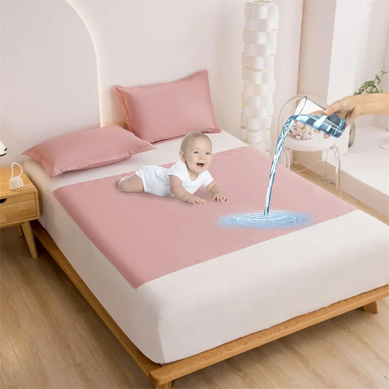 Tapete de fraldas lavável de p - Waterproof Mattress Protector Breathable avaliação e preço