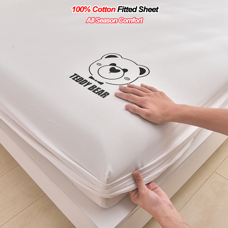 Lençol Ajustável 100% Algodão  - Fitted Bed Sheets Deep Pocket avaliação e preço