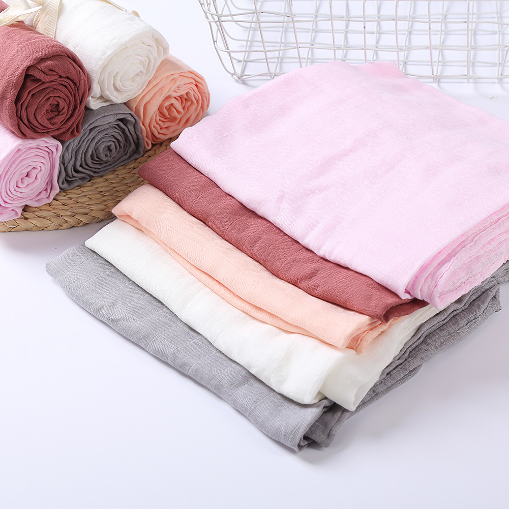 Sólido algodão de bambu bebê r - Muslin Cotton Bedspread avaliação e preço