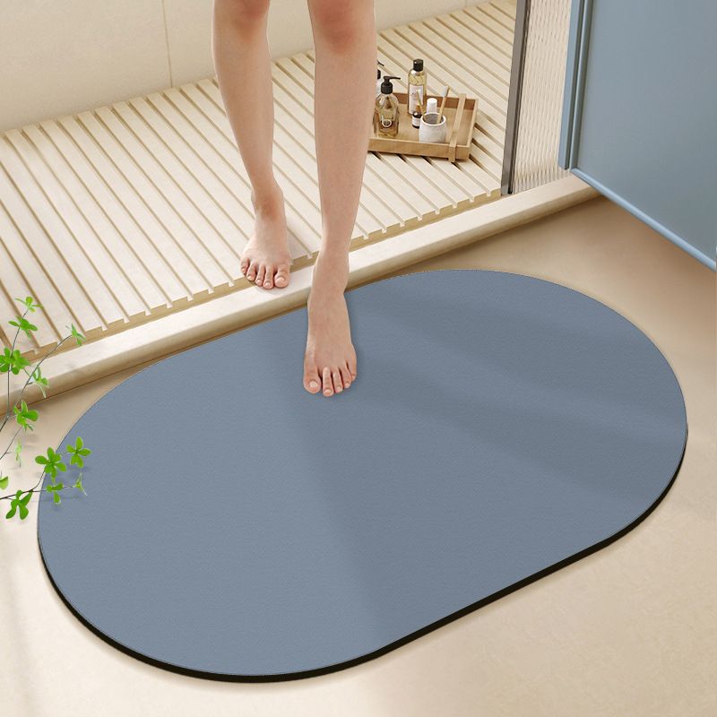 Tapete de Banho Oval Irregular - Quick Dry Diatomite Bath Mat avaliação e preço
