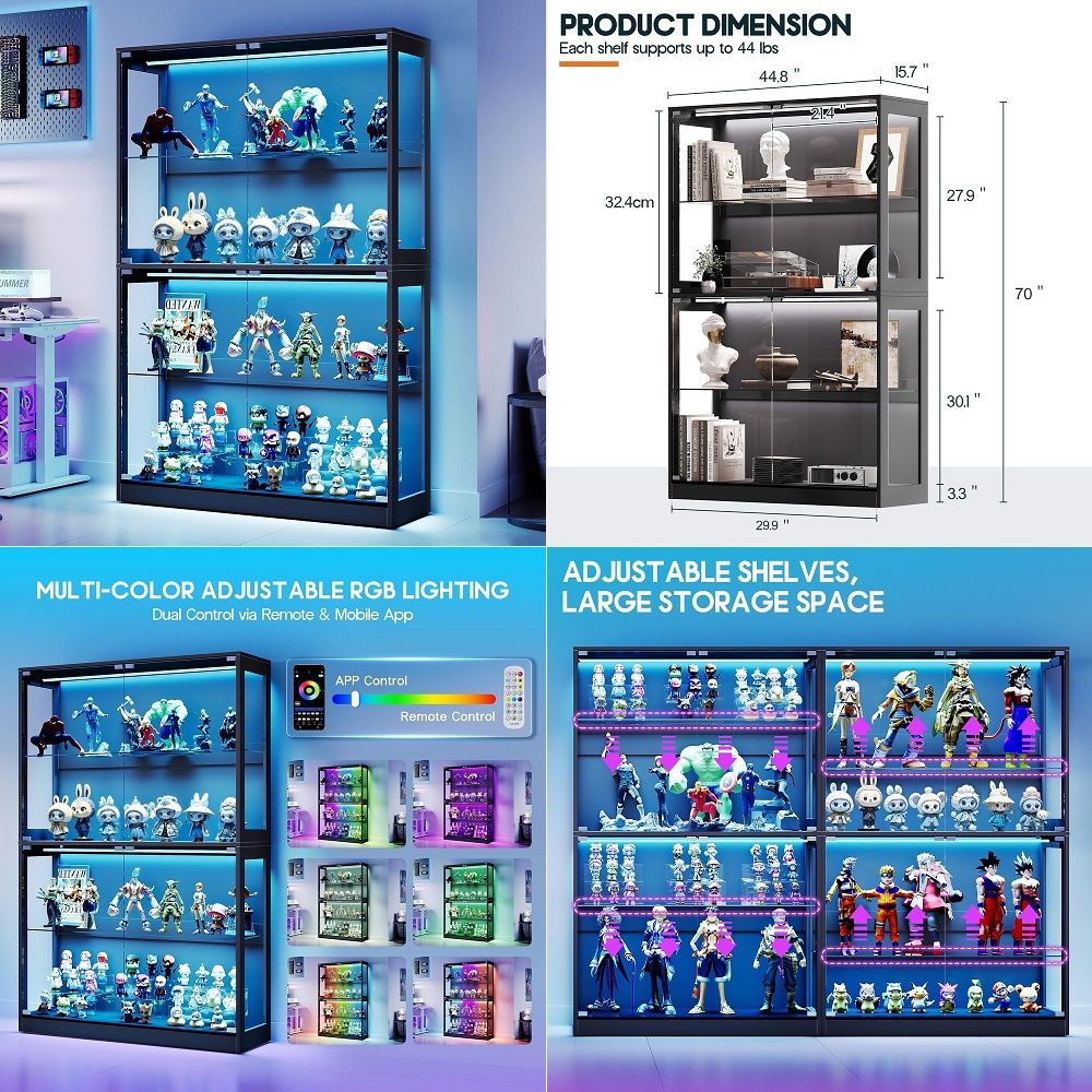 Armário com tiras de luz LED,  - Lighting avaliação e preço