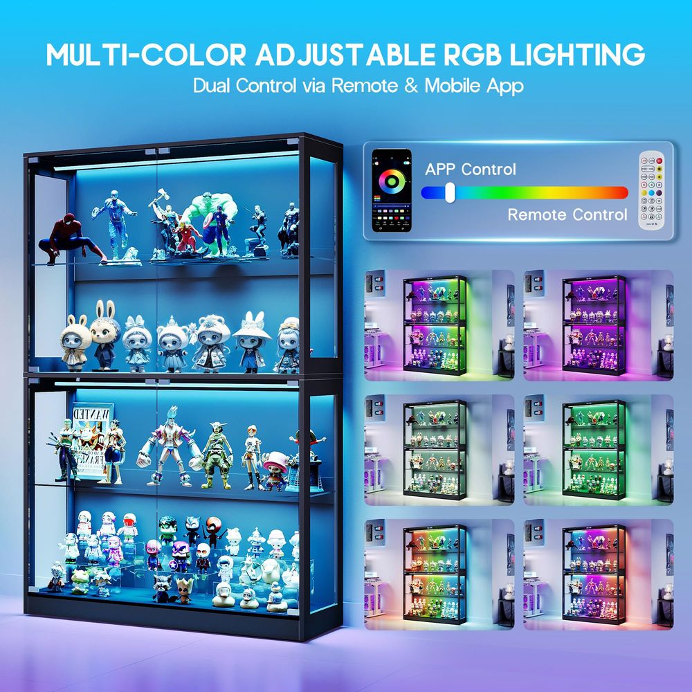 Armário com tiras de luz LED,  - Lighting avaliação e preço