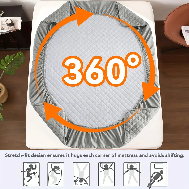 Protetor de Colchão Impermeáve - Waterproof Mattress Protector Breathable avaliação e preço
