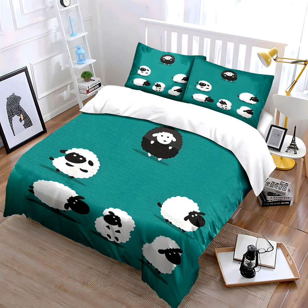 Conjunto de capa de edredom co - Duvet Cover Sets With Zipper avaliação e preço