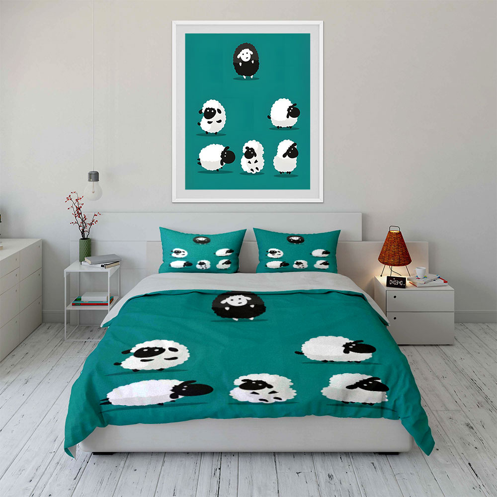 Conjunto de capa de edredom co - Duvet Cover Sets With Zipper avaliação e preço