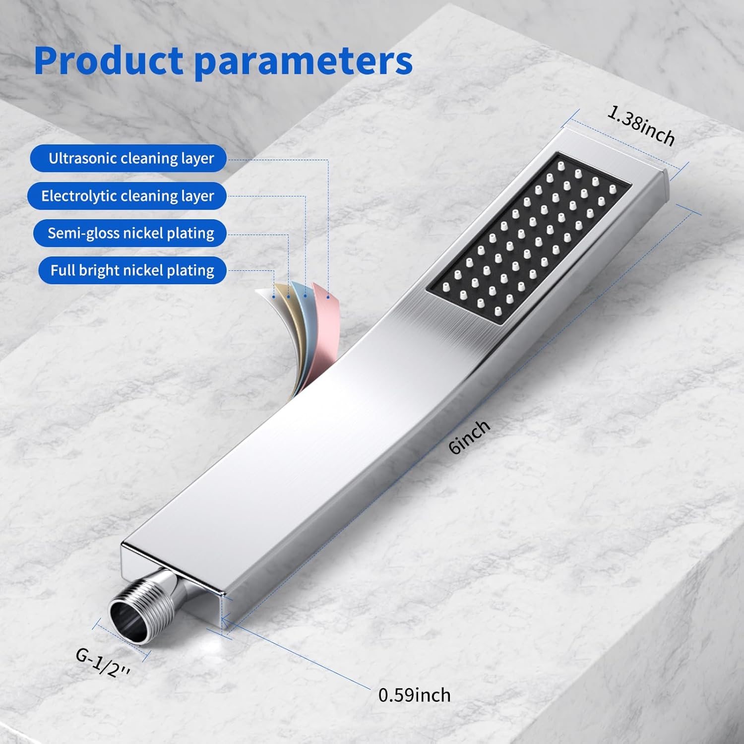 Chuveiro de alta qualidade par - High Pressure Shower Head Handheld avaliação e preço