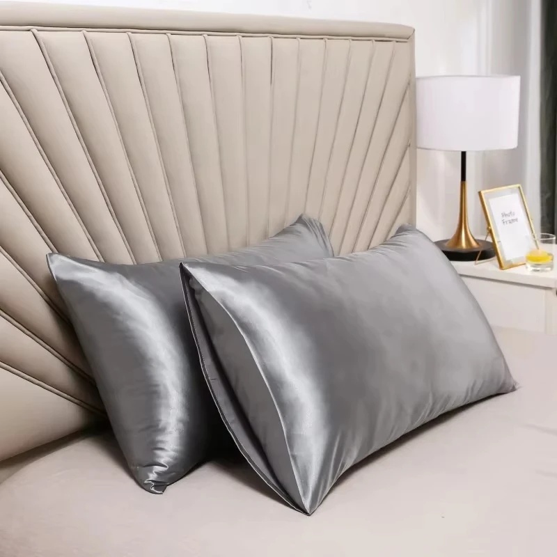 Capa de Almofada 100% Seda, Ca - Satin Silk Pillowcase Hair Skin avaliação e preço