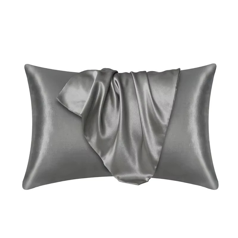 Capa de Almofada 100% Seda, Ca - Satin Silk Pillowcase Hair Skin avaliação e preço